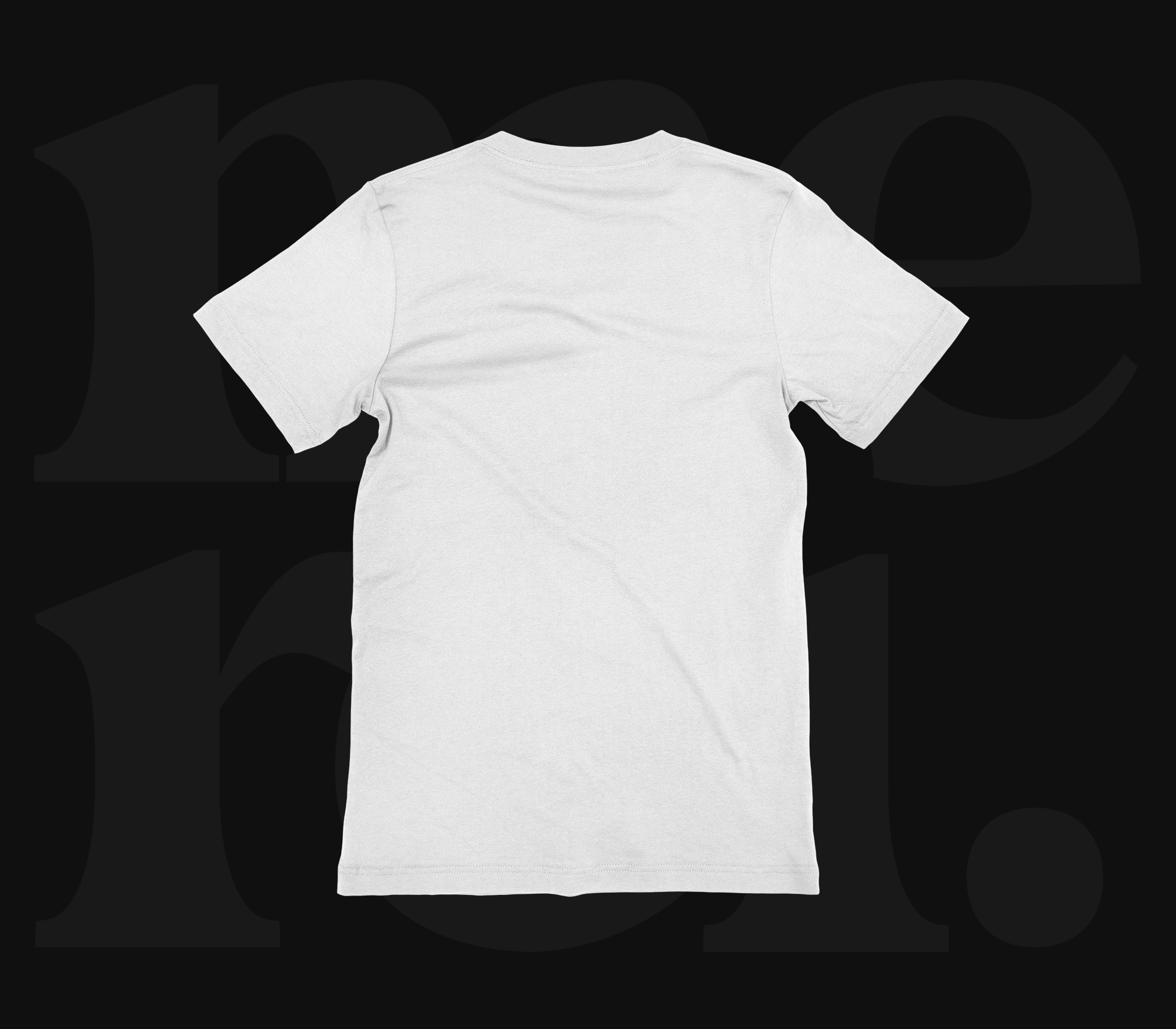OFFRE DE LANCEMENT - T-SHIRT AJUSTÉ - BLANC + IMPRESSION COEUR