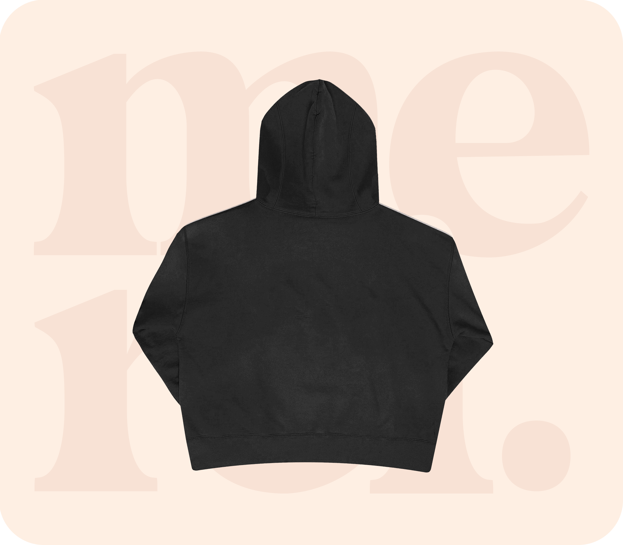 HOODIE OVERSIZE - NOIR