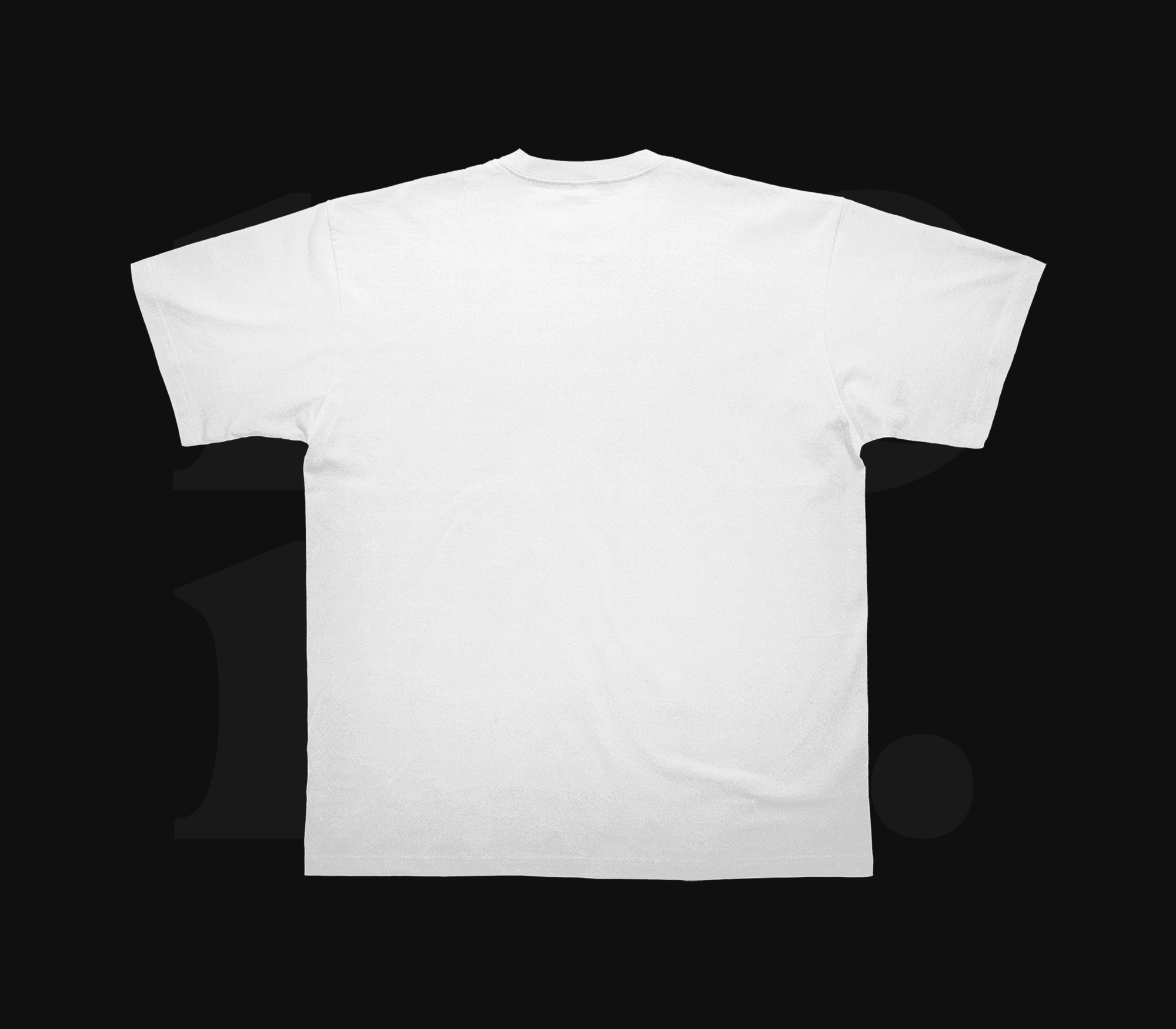 T-SHIRT OVERSIZE - BLANC