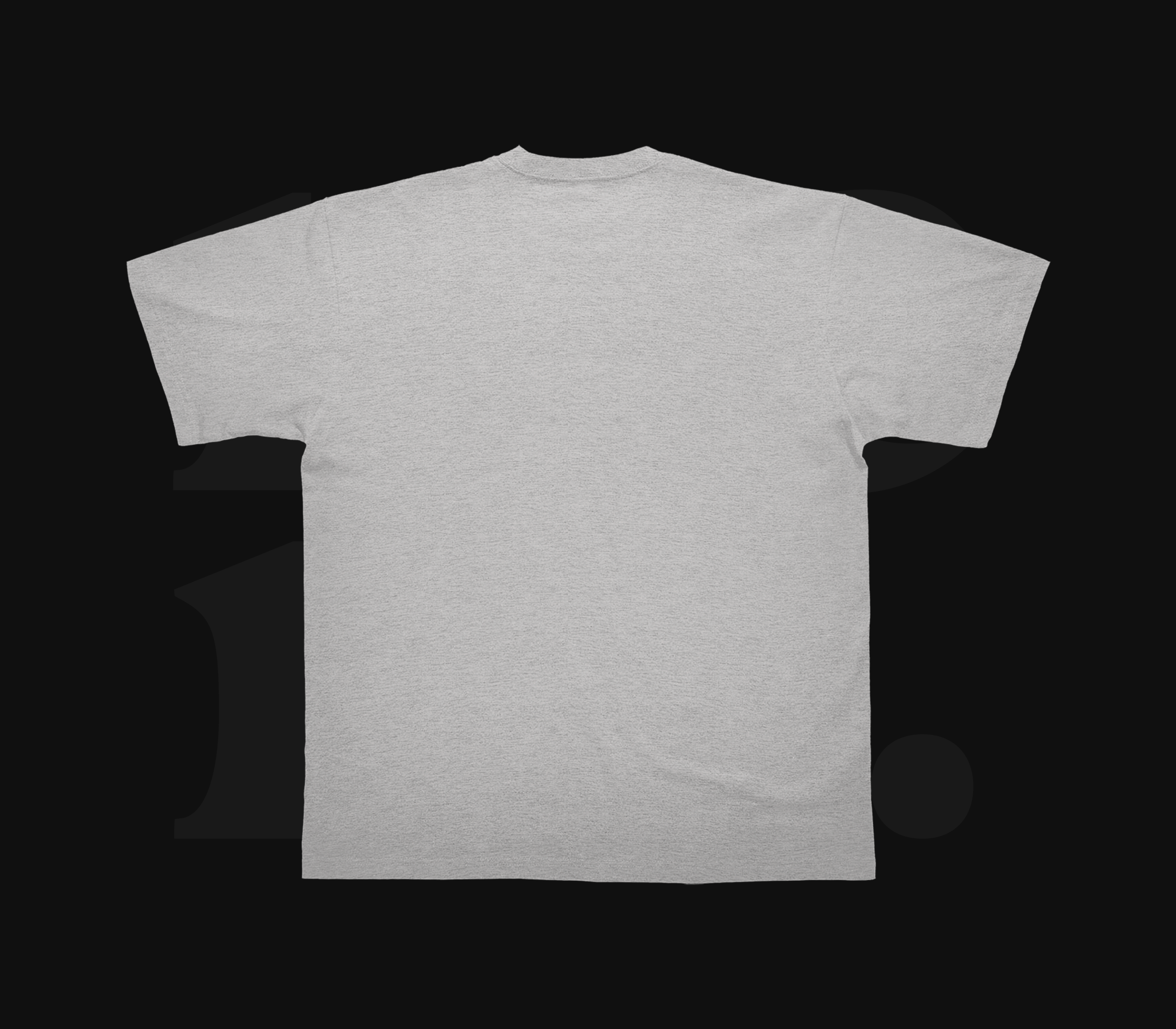 T-SHIRT OVERSIZE - GRIS