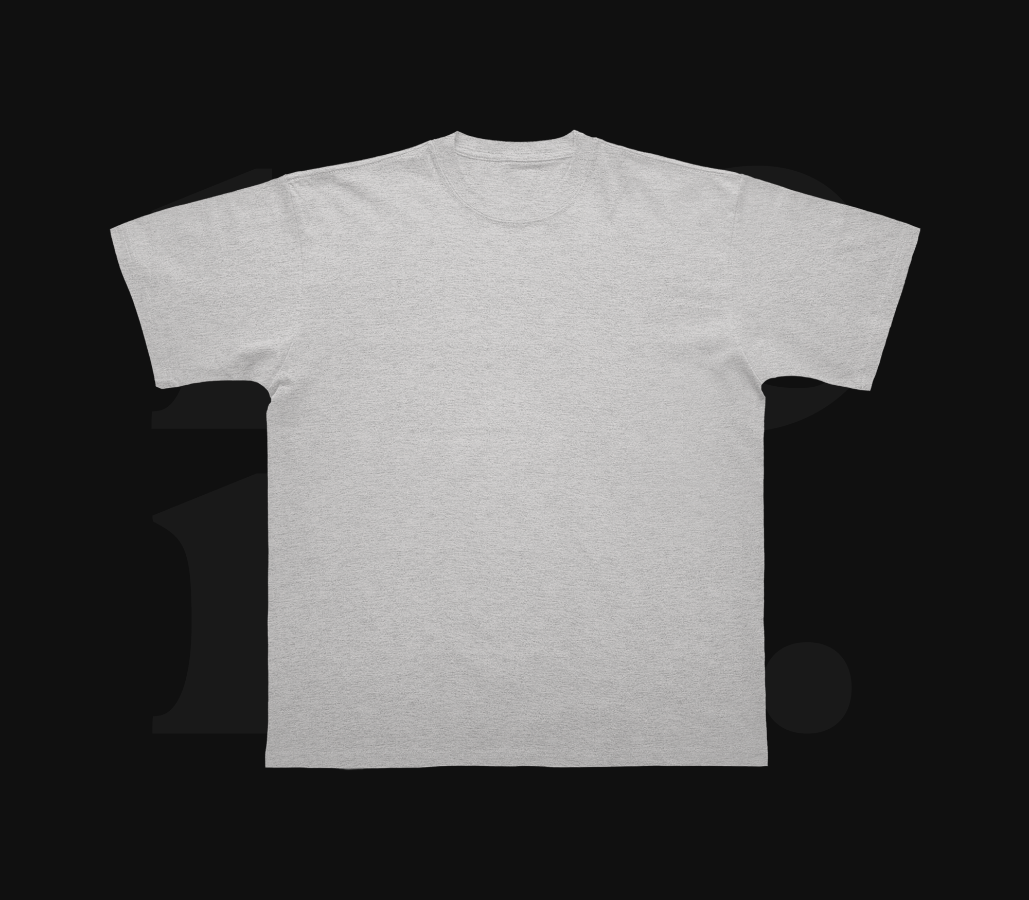 T-SHIRT OVERSIZE - GRIS