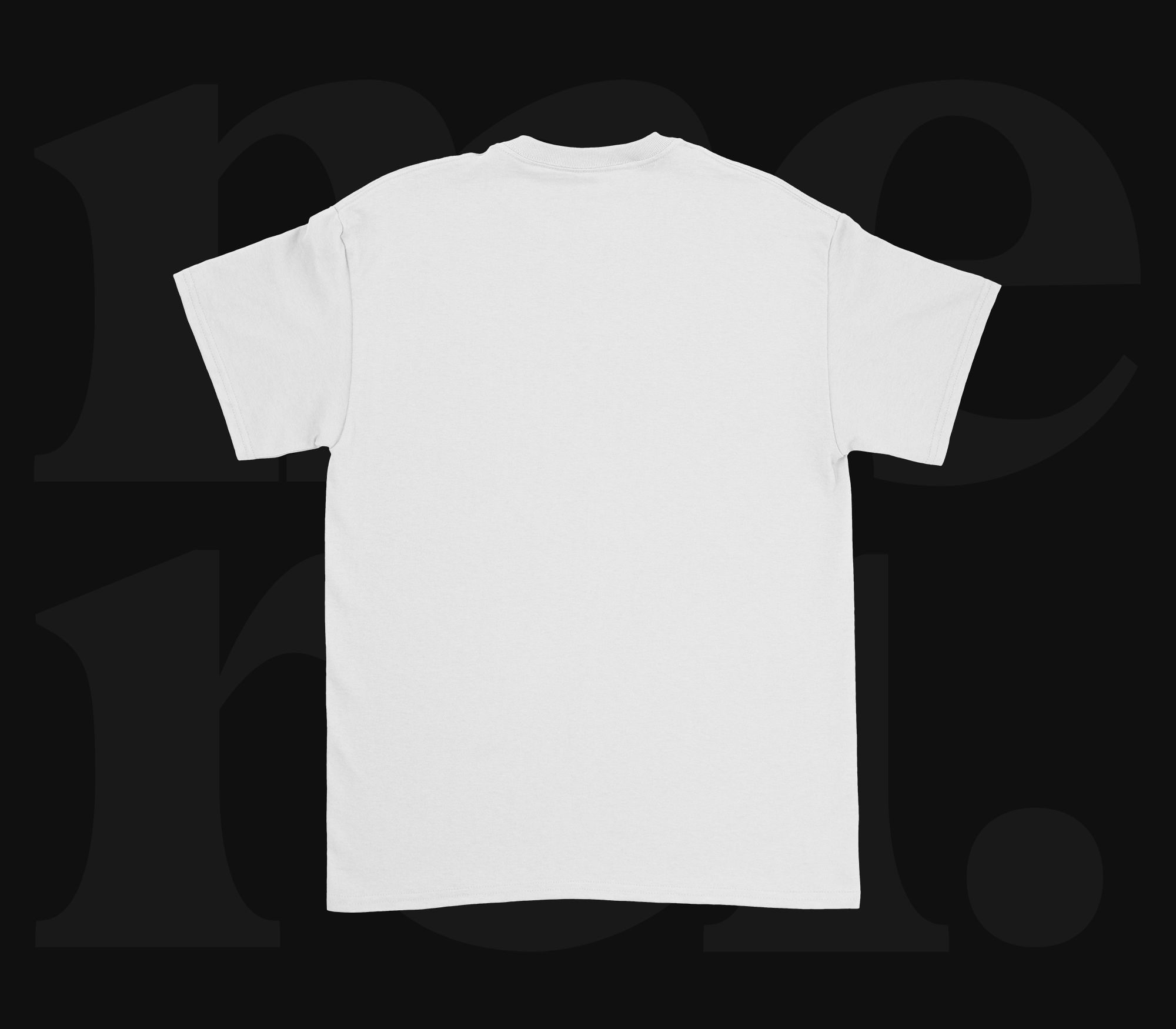 T-SHIRT AMPLE - BLANC