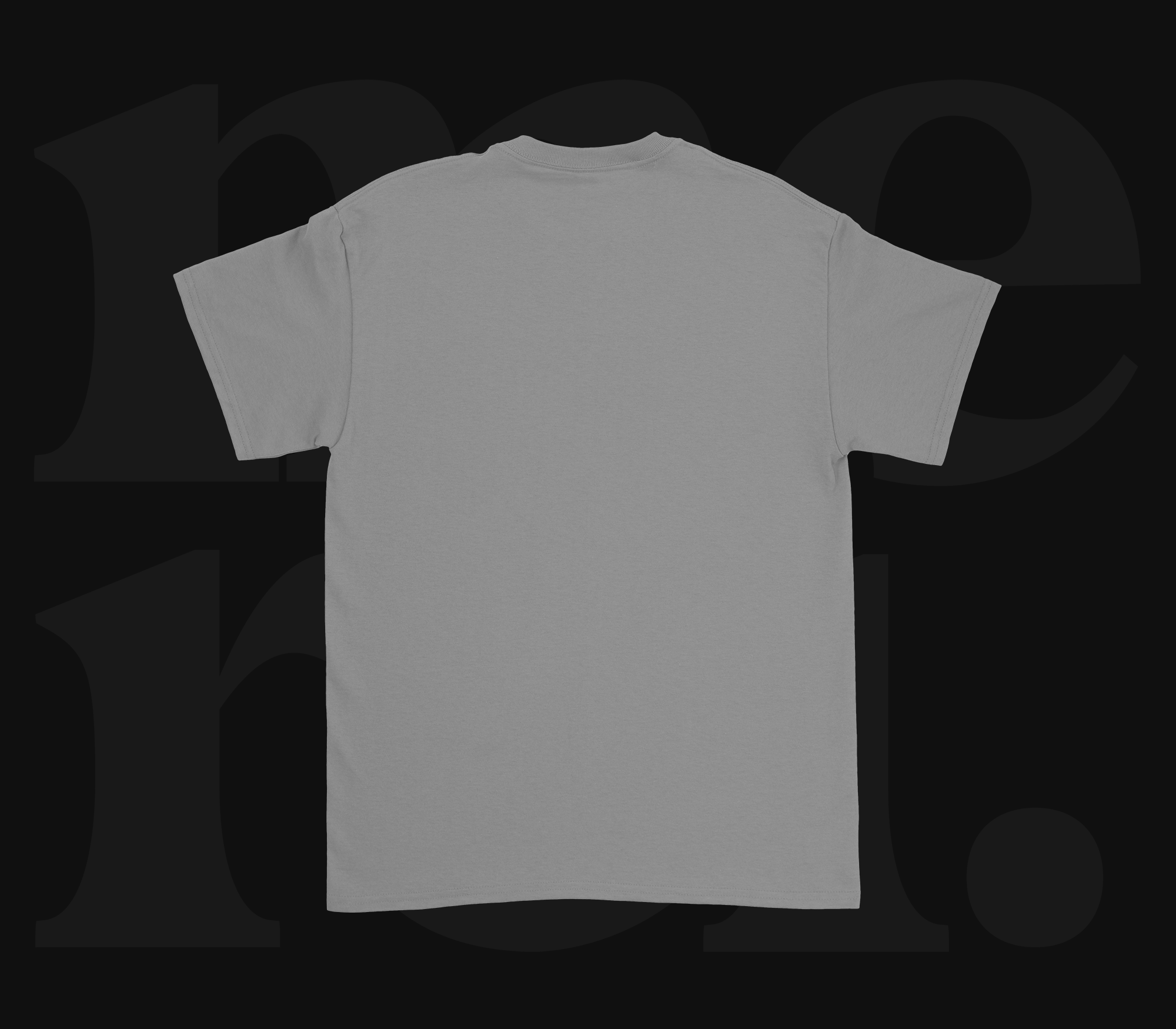 T-SHIRT AMPLE - GRIS