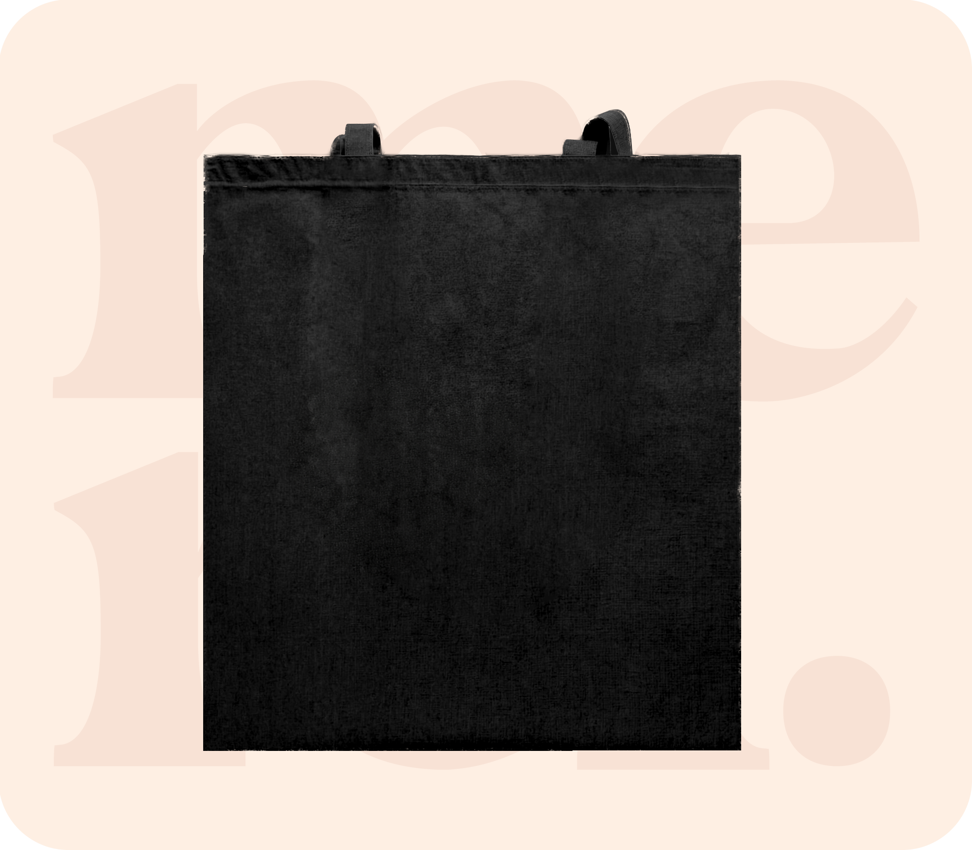 TOTEBAG -NOIR